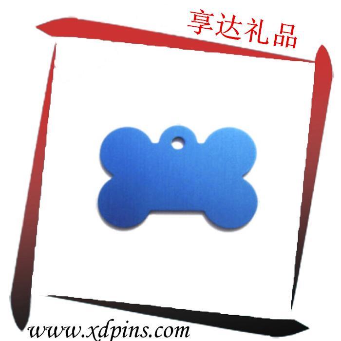 【厂家直销】阳极处理骨头狗牌 金属吊牌 量大从优